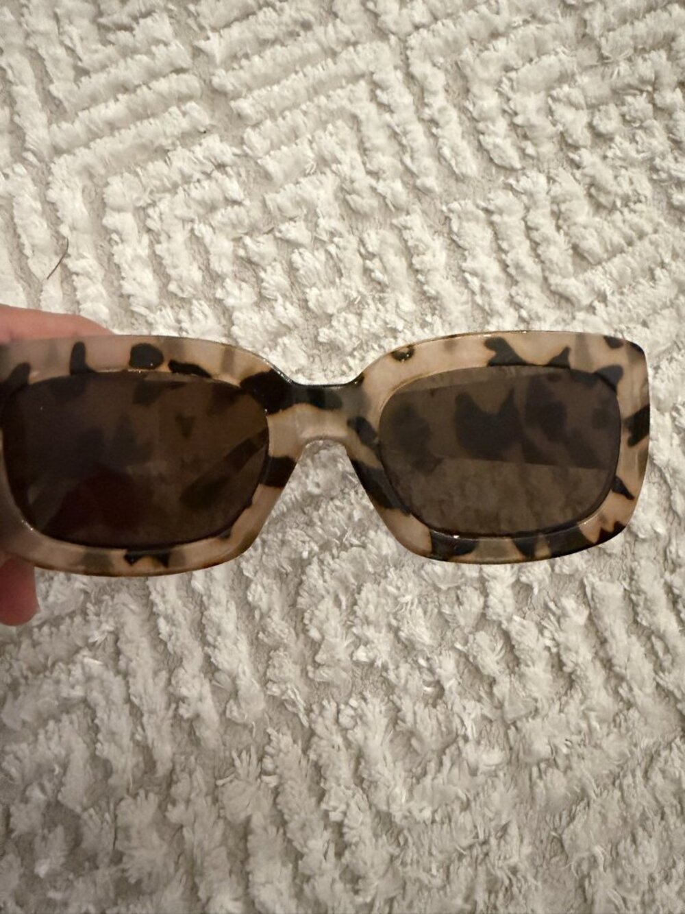 Aerie Tortoiseshell Rectangle Sunglasses